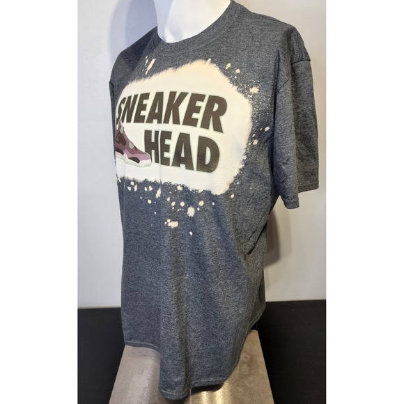 Sneakerhead Mens Size Medium Gray Graphic‎ T Shirt - Picture 3 of 9